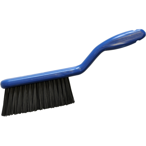 12" Metal Detectable & Resin-Set DRS Bench Brush