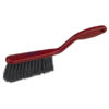 12" Bench Brush with Metal Detectable Bristles - Red