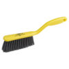 12" Bench Brush with Metal Detectable Bristles - Yellow