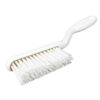 12" Resin-Set DRS Bench Brush, Stiff Bristles - White