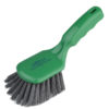 10" Hand Brush with Metal Detectable Bristles - Green