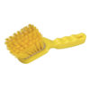 10" Resin-Set DRS Hand Brush, Stiff Bristles - Yellow