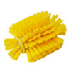 8.5" Resin-Set DRS Kettle Brush, Soft Bristles - Yellow