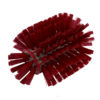 8.5" Resin-Set DRS Kettle Brush, Stiff Bristles - Red