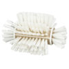 8.5" Resin-Set DRS Kettle Brush, Stiff Bristles - White