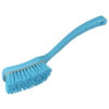 16" Resin-Set DRS Hand Brush, Stiff Bristles - Blue