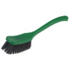 16" Hand Brush with Metal Detectable Bristles - Green