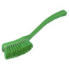 16" Resin-Set DRS Hand Brush, Stiff Bristles - Green