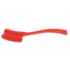 16" Resin-Set DRS Hand Brush, Stiff Bristles - Red