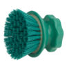 4" Resin-Set DRS Round Scrub Brush - Green