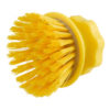 4" Resin-Set DRS Round Scrub Brush - Yellow