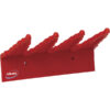 Vikan Wall Bracket, 9.4" - Red