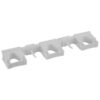 Vikan Hygienic Hi-Flex Wall Bracket System, 16.5" - White