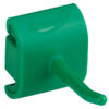 Vikan Hygienic Wall Bracket, Single Hook Module, 1.6" - Green