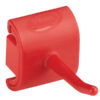 Vikan Hygienic Wall Bracket, Single Hook Module, 1.6" - Red