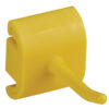 Vikan Hygienic Wall Bracket, Single Hook Module, 1.6" - Yellow