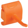 Vikan Hygienic Wall Bracket, Single Hook Module, 1.6" - Orange