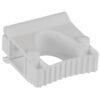 Vikan Hygienic Wall Bracket, Grip Band Module, 3.2" - White