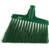 Vikan Broom, Angle Cut, 11.4", Extra Stiff - Green