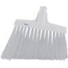 Vikan Broom, Angle Cut, 11.4", Extra Stiff - White