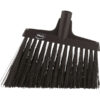 Vikan Broom, Angle Cut, 11.4", Extra Stiff - Black