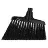 Vikan Split Bristle Angle Head Broom, 11.4" - Black