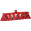 Vikan Broom, 20.9", Extra Stiff - Red