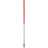 Vikan Stainless Steel Handle, 59.4" - Red