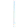 Vikan Aluminum Telescopic Handle, 62" - 109.4" - Blue