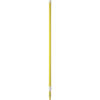 Vikan Aluminum Telescopic Handle, 62" - 109.4" - Yellow