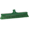 Vikan 16" Combo Push Broom- Soft/Stiff - Green