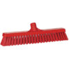 Vikan 16" Combo Push Broom- Soft/Stiff - Red