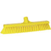 Vikan 16" Combo Push Broom- Soft/Stiff - Yellow