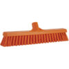 Vikan 16" Combo Push Broom- Soft/Stiff - Orange