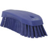 Vikan Hand Brush L, 7.9", Stiff - Purple