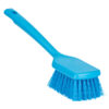ColorCore Washing Brush with Short Handle, 11.8", Stiff - Blue