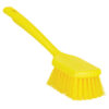 ColorCore Washing Brush with Short Handle, 11.8", Stiff - Yellow