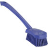 Vikan Washing Brush with long handle, 16.3 inch, Stiff