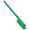 Vikan Ultra-Slim Cleaning Brush with Long Handle, 23.6", Medium - Green