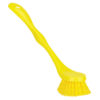 ColorCore Dish Brush, 7.3", Medium - Yellow
