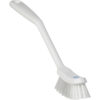 Vikan Dish Brush, 11.4", Medium - White