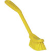 Vikan Dish Brush, 11.4", Medium - Yellow