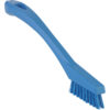 Vikan Detail Brush, 8.1", Extra Stiff - Blue