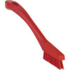 Vikan Detail Brush, 8.1", Extra Stiff - Red