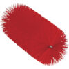 Vikan Tube Brush for Flexible Handle, 2.4" Diameter 7.9" Length, Medium - Red