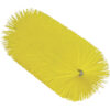 Vikan Tube Brush for Flexible Handle, 2.4" Diameter 7.9" Length, Medium - Yellow
