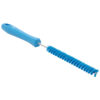 Vikan Tube Brush, 0.6" Diameter, 12.2" Length, Stiff - Blue