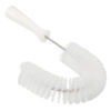 Vikan Pipe Exterior Brush, 2.2" Diameter, 14.2" Length, Medium - White