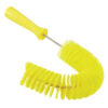 Vikan Pipe Exterior Brush, 2.2" Diameter, 14.2" Length, Medium - Yellow