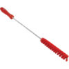 Vikan Tube Brush, 0.8" Diameter, 19.7" Length, Medium - Red